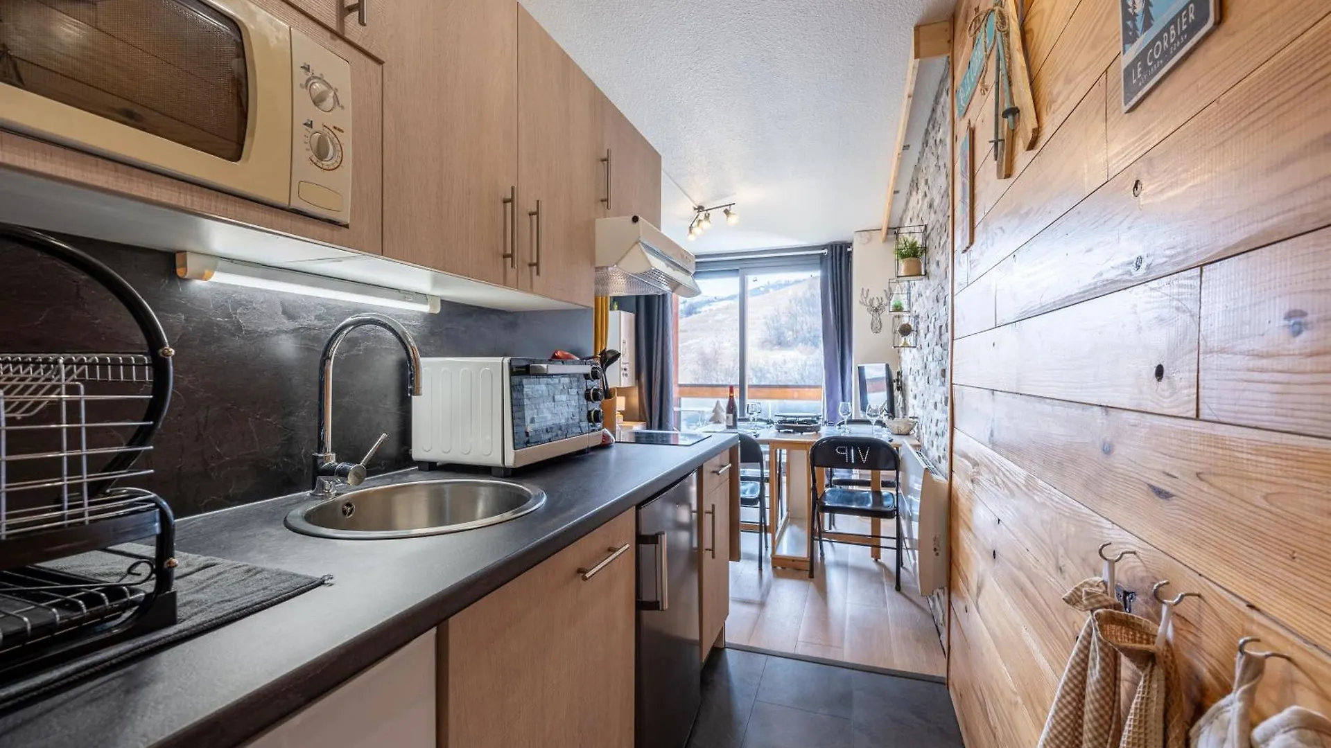 Apartment Jazz - Studio 4P Au Pied Des Pistes Villarembert Frankreich